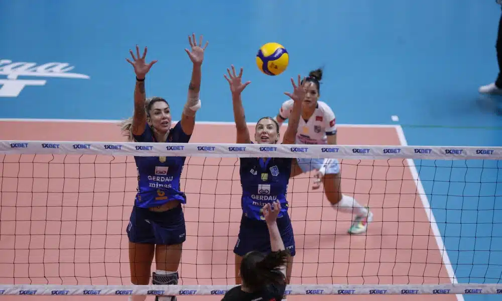 Minas bate Bauru de virada e volta a vencer na Superliga Feminina de Vôlei