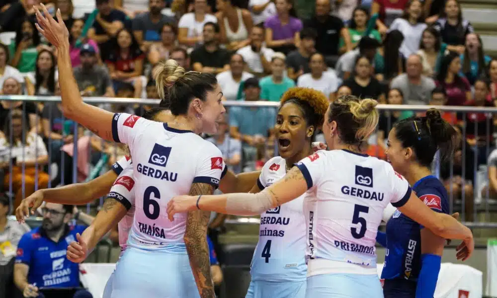 Minas bate Sesc Flamengo e Copa Brasil de vôlei feminino terá final mineira