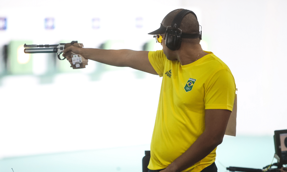 Philipe Chateaubrian na Copa do Mundo de tiro esportivo
