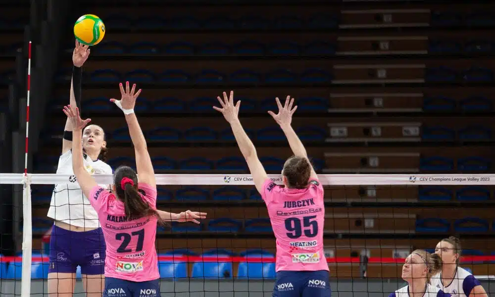 Rzeszow x Le Cannet mas na Champions League de vôlei feminino