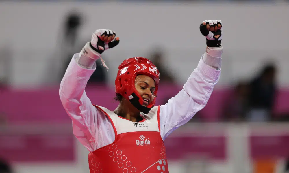 Raiany Fidélis medalha no Aberto da Holanda de Taekwondo