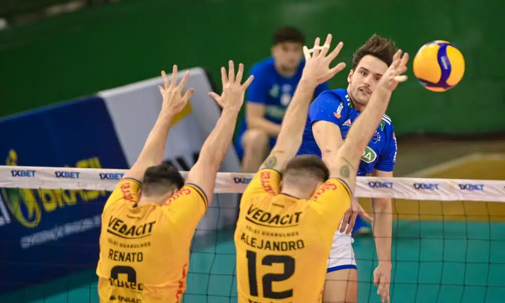 Sada Cruzeiro acaba com sequência do Guarulhos na Superliga Masculina de vôlei