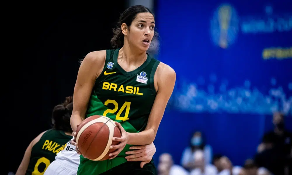 Stephanie Soares no Draft da wnba