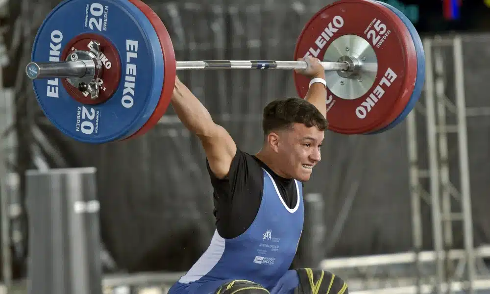 Thiago Felix é bronze no Pan-Americano de Bariloche Levantamento de peso
