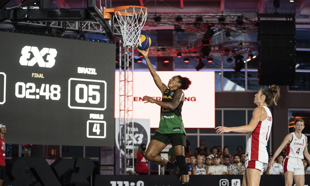 Vitória Marcelino representará o Brasil na Copa do Mundo de basquete 3x3, grupos sorteados