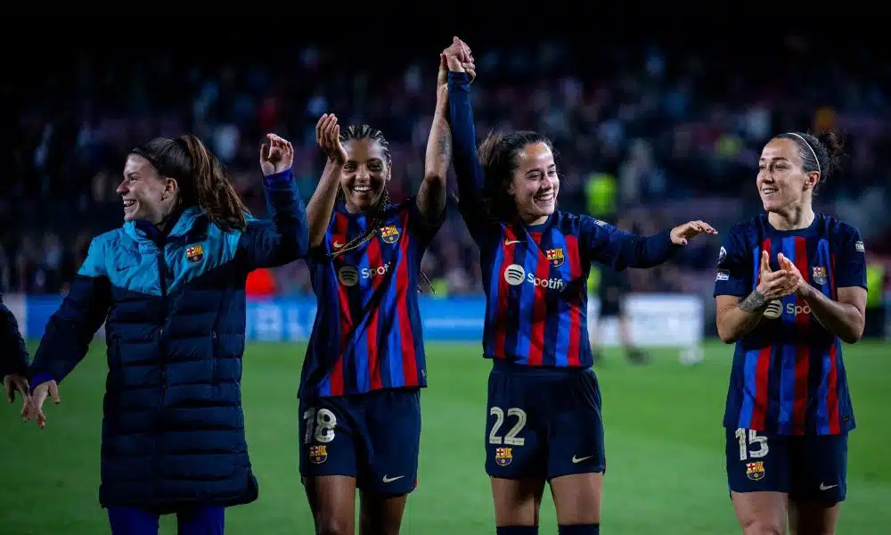 Barcelona x Roma mas na Champions League Feminina de futebol