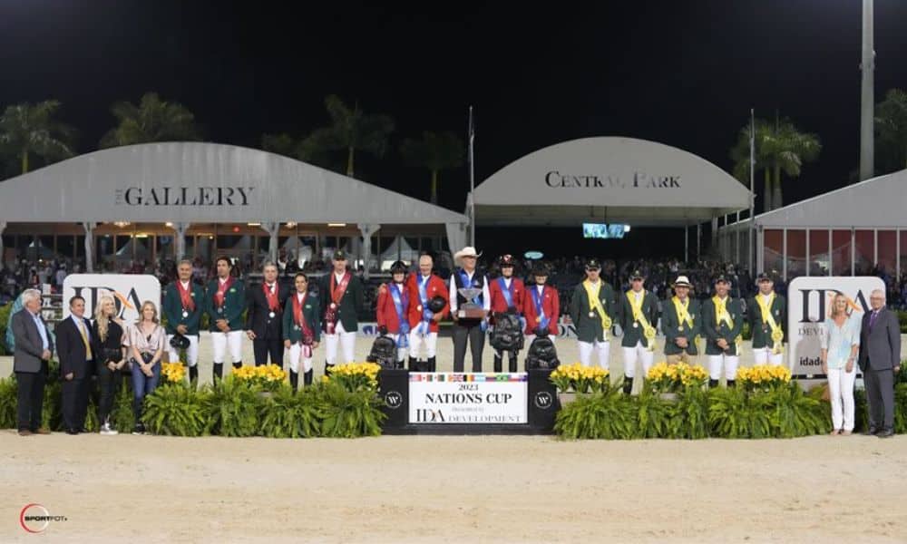 Times de Brasil, Canadá e Irlanda no pódio da Copa das Nações de hipismo saltos