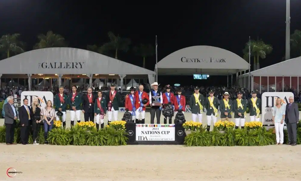 Times de Brasil, Canadá e Irlanda no pódio da Copa das Nações de hipismo saltos