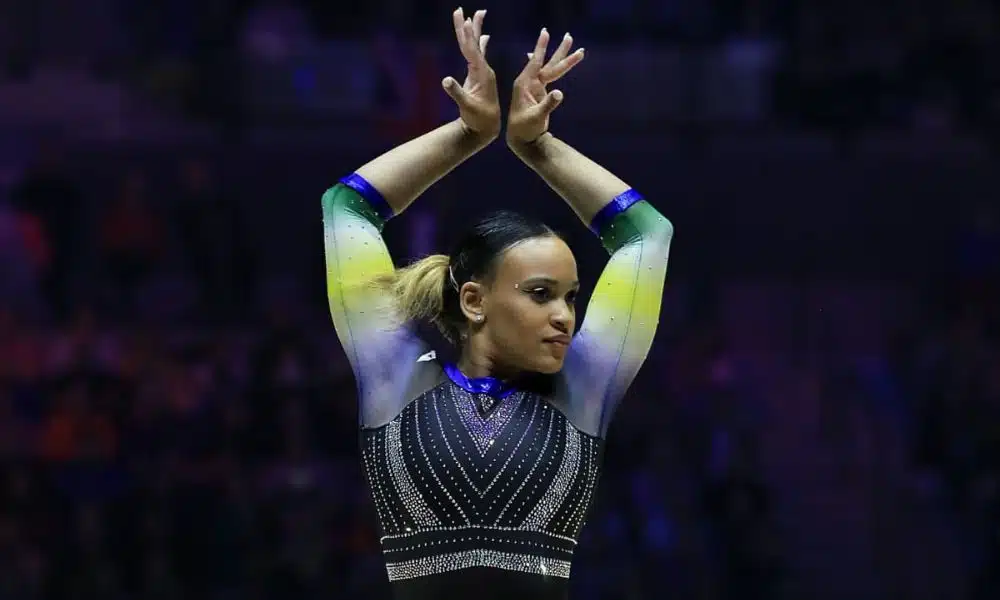 Rebeca Andrade Mundial de ginástica artística ao vivo
