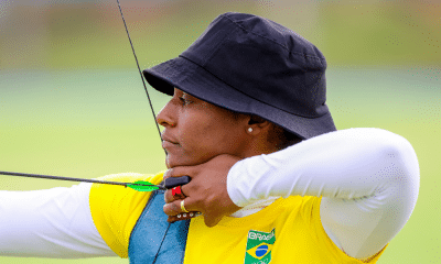 Ane Marcelle dos Santos, Marcus D'Almeida e Matheus Ely perdem na Copa do Mundo de tiro com arco de Antalya
