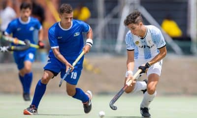 Brasil e Argentina no Pan-Americano Júnior de hóquei sobre a grama