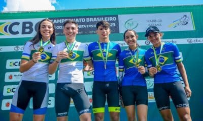 Campeonato Brasileiro Júnior de Ciclismo de Estrada em Maringá conhece campeões no contrarrelógio