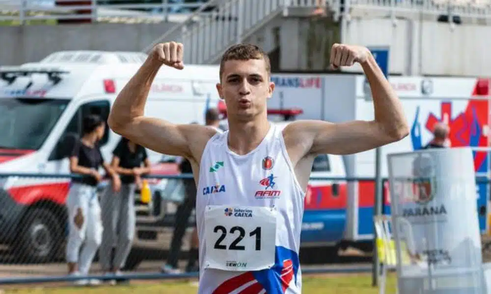 Renan Gallina Sul-Americano Sub-20 de atletismo