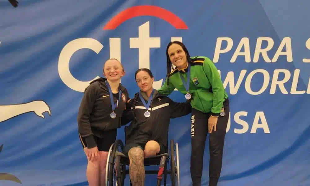 Carol Santiago Série Mundial de natação paralímpica