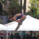 Atleta Luana Lira em ação no Troféu Brasil de saltos ornamentais (Luiza Dunker/CBDA)