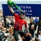 Gabriel Medina comemora vitória em Margaret River