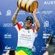 Gabriel Medina no pódio em Margaret River