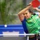 Giulia Takahashi enquanto joga no WTT Youth Contender de Metz
