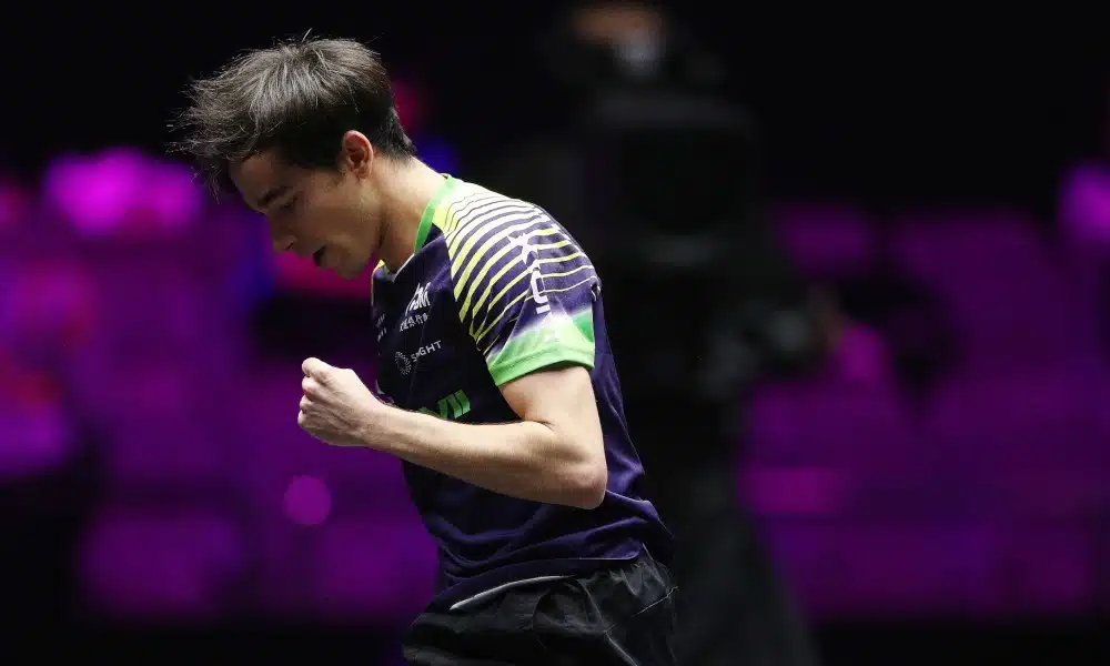 Hugo Calderano WTT Champions de Macau Tênis de mesa