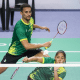 Jaqueline Lima e Fabricio Farias no Masters de Orleans de badminton