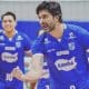 Leandro Vissotto vibra na final da Superliga masculina