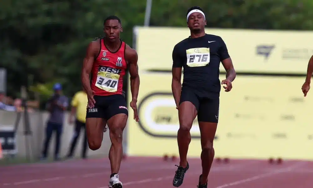 Paulo André Camilo, o PA, volta a competir, mas sente contratura na coxa Desafio CPB/CBAt de Atletismo