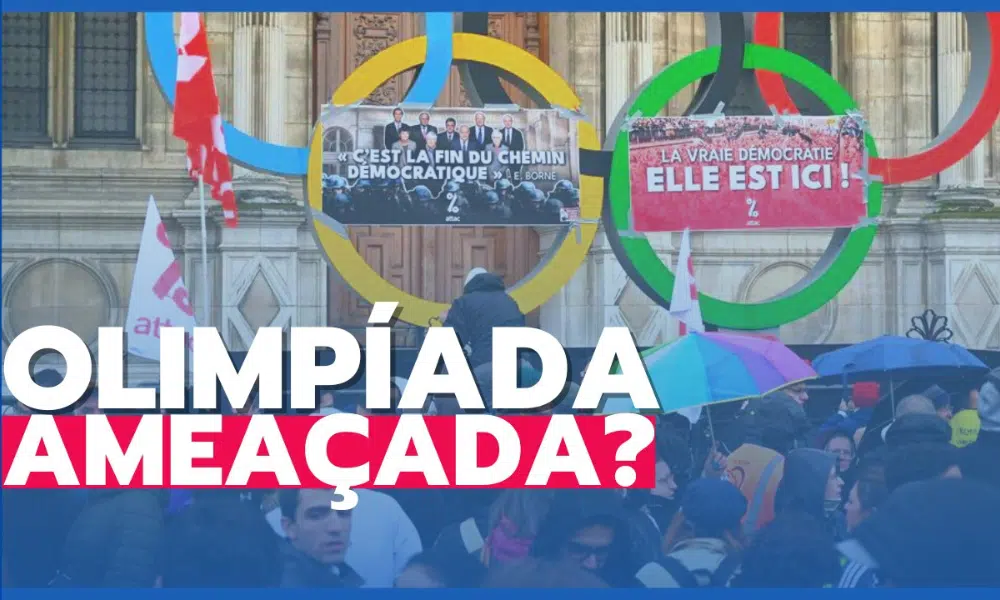 Reforma da previdência pode impactar Olimpíada Paris 2024 - arte