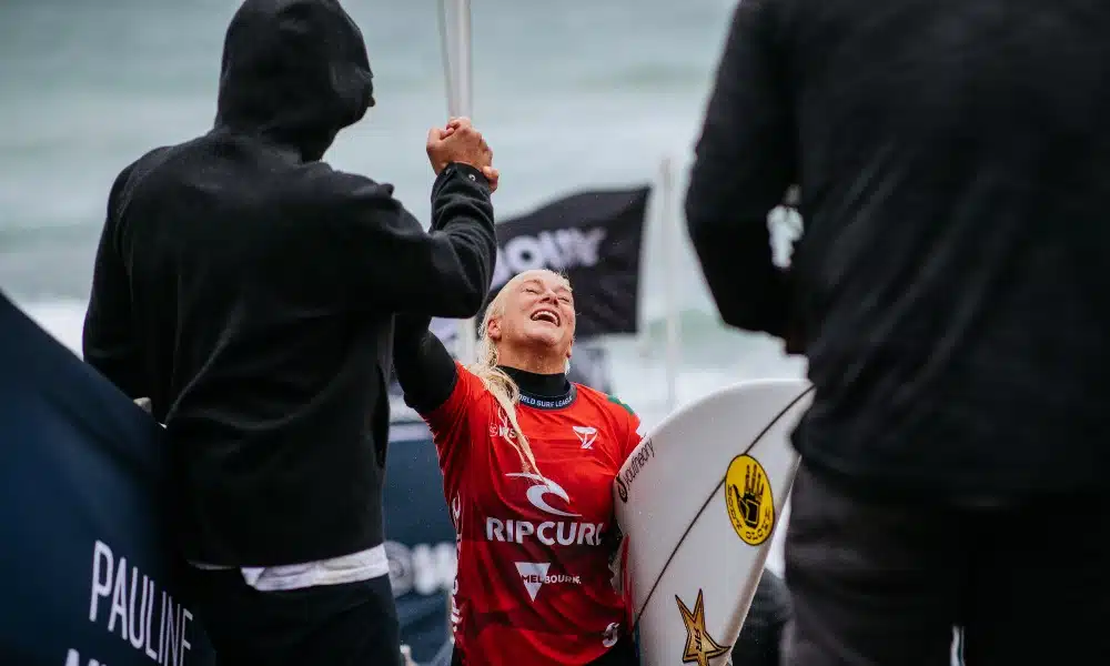 Tati Weston-Webb avança, mas Chumbinho cai em Bells Beach Circuito Mundial de surfe