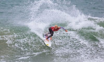 Tatiana Weston-Webb enquanto disputa a etapa de Margaret River da WSL