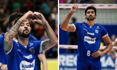 William Arjona e Leandro Vissotto vão se aposentar depois da final da Superliga entre Sada Cruzeiro e Minas