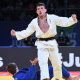 Mas Mundial de Judô Daniel Cargnin comemora após vencer uma luta