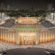 Mas - projeto do Novo Pacaembu com a pista de atletismo em volta do campo CBAt