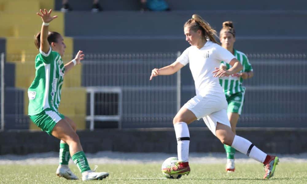 Santos x Juventude no Brasileiro Sub-20 de futebol feminino mas