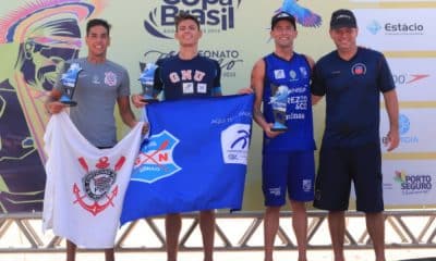 Mas - Thiago Ruffini, Bruce Hanson e Alex FInco no pódio