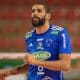 Mas - Wallace com a camiseta do Sada Cruzeiro. Superliga Masculina de vôlei CBV Farma Conde São José