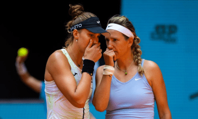 Bia Haddad e Azarenka no Masters de Madrid