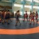Disputa por equipes do Campeonato Brasileiro Interclubes Sub-20 de wrestling (Divulgação/CBW)