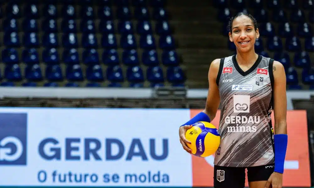 Ponteira venezuelana reforça o Gerdau Minas no Sul-Americano 2023 (Eliezer Esportes/CBV)