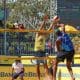 Disputa da etapa de Campo Grande do Circuito Brasileiro de vôlei de praia (Henrique Kawaminami/Campo Grande News)
