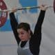 A jovem Julia Rodrigues, promessa do Brasil no levantamento de peso (Washington Alves/Light Press/CBLP)