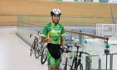 Jovem ciclista brasileiro Guilherme Assis (Wesley Kestrel/CBC)