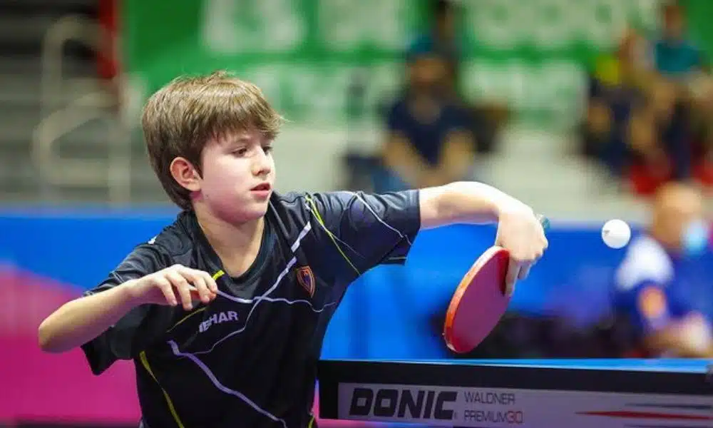 Jovem mesatenista brasileiro Flavio de Sousa (Divulgação/WTT)