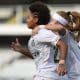 Confronto entre Santos e Atlético-MG, válido pela 12ª rodada do Brasileiro Feminino (Reprodução/Twitter/@SereiasDaVila)