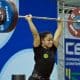 A pesista Eduarda Souza, campeã da categoria até 59 kg do Brasileiro (Washington Alves/LightPress/CBLP)