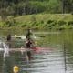 Disputa da Copa Brasil de Canoagem Velocidade, em Curitiba (Divulgação/Canoagem Brasileira)