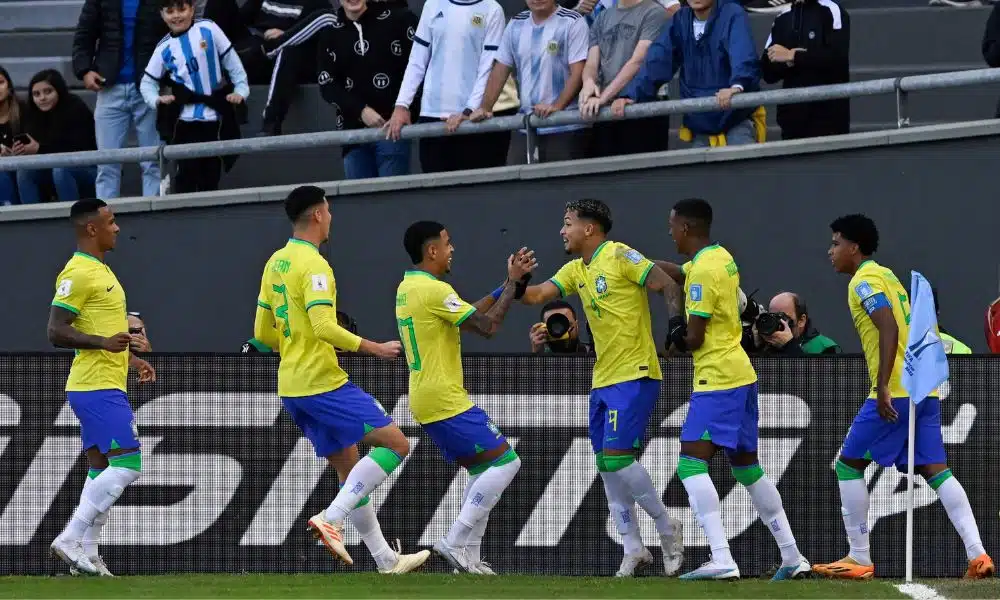 Confronto entre Brasil e Tunísia, válido pelas oitavas da Copa do Mundo Sub-20 (Divulgação/CONMEBOL)