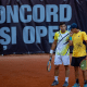Fernando Romboli com parceiro Travaglia no Challenger de Francavilla