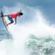 Gabriel Medina surfando no ISA Games
