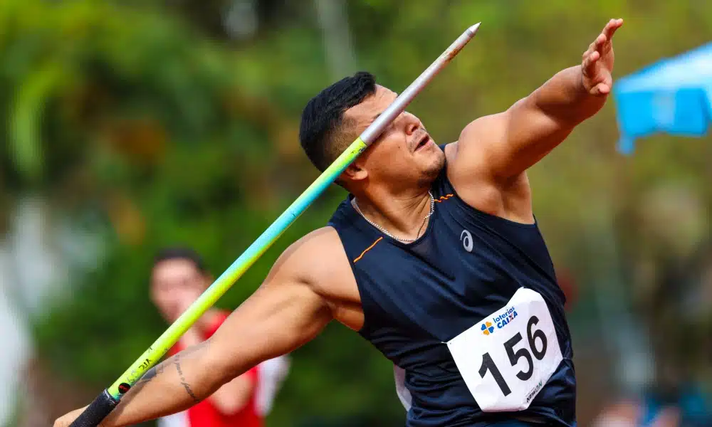 Pedro Henrique Rodrigues recorde brasileiro lançamento do dardo durante GP Brasil de Atletismo pan ouro prata bronze