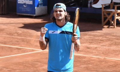 Thiago Wild vibra após passagem para a chave principal de Roland Garros